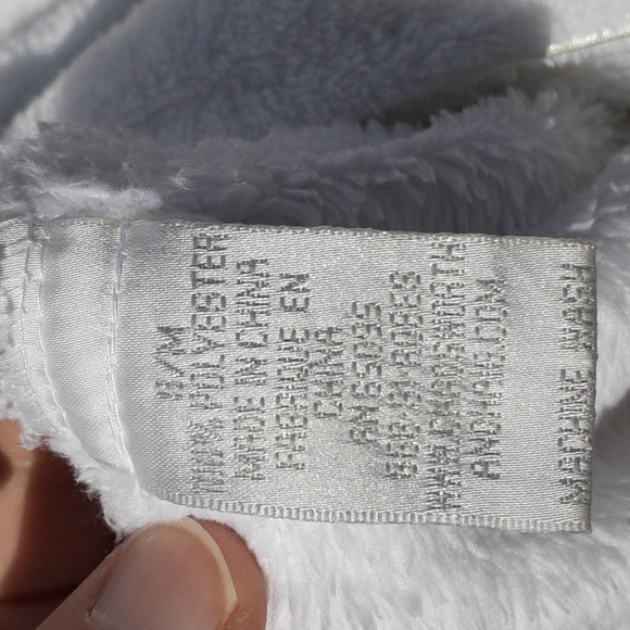 Chadsworth Plush White LA Lakers Robe, S/M - Picture 7 of 8